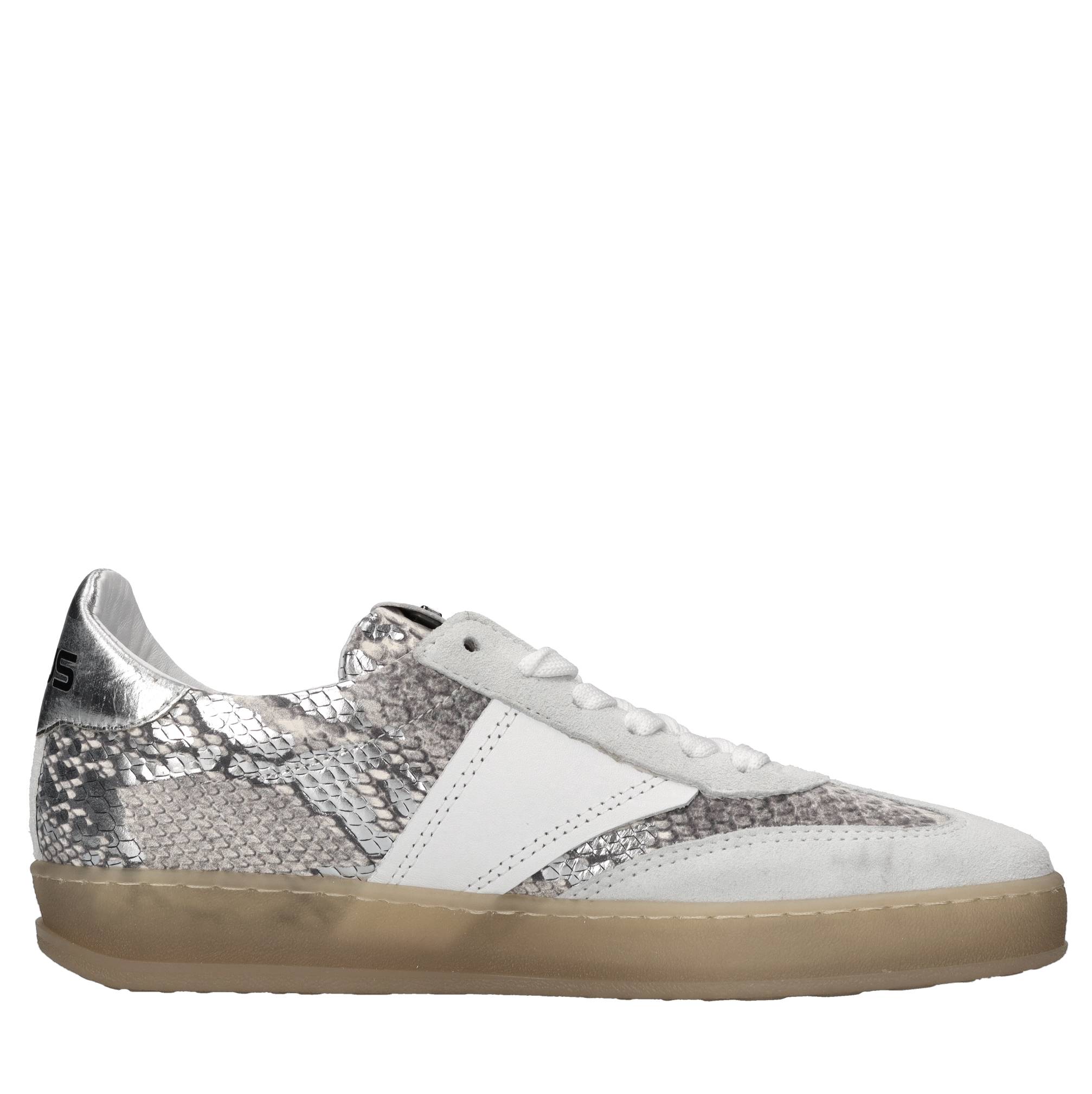 Sneakers in pelle e camoscio 