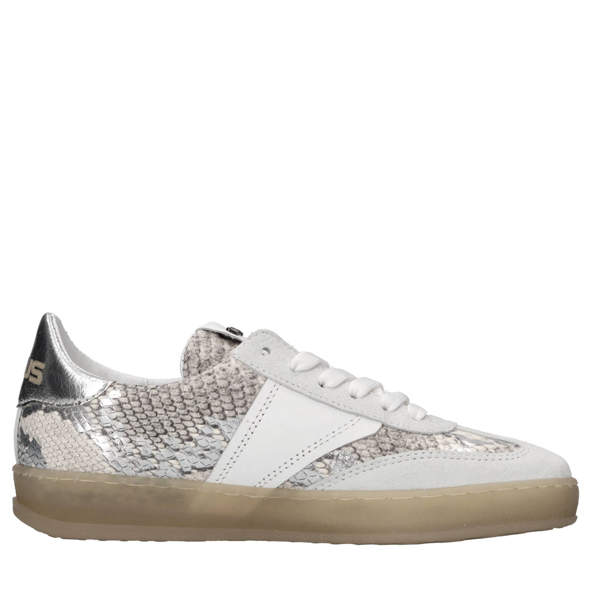 Sneakers in pelle e camoscio 