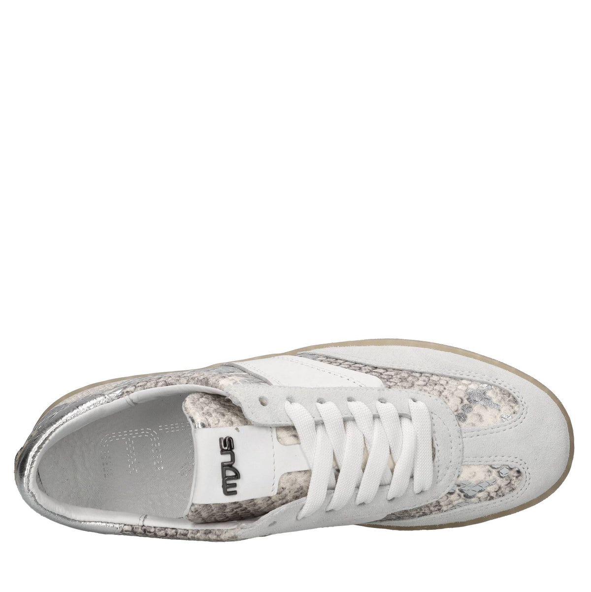 Sneakers in pelle e camoscio 