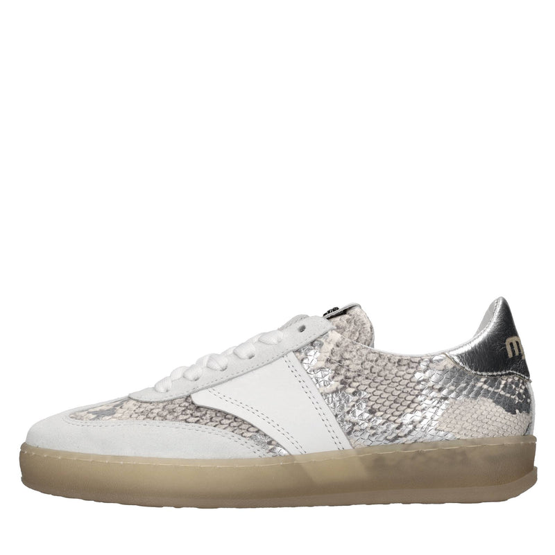 Sneakers in pelle e camoscio 