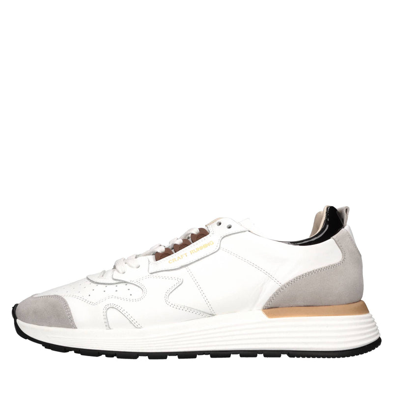 Sneakers in pelle e camoscio 