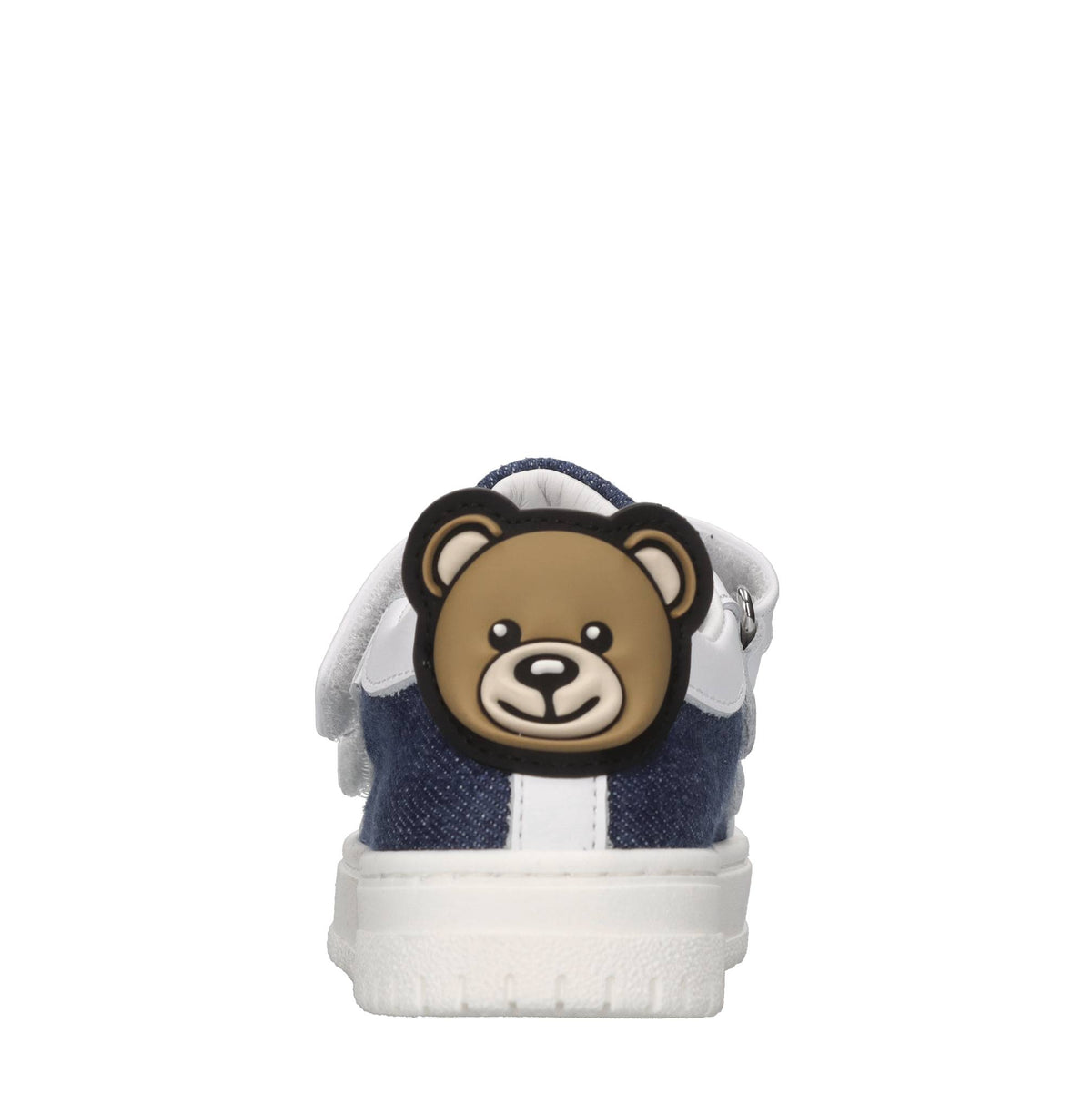 Sneakers in pelle ecopelle e tessuto 
