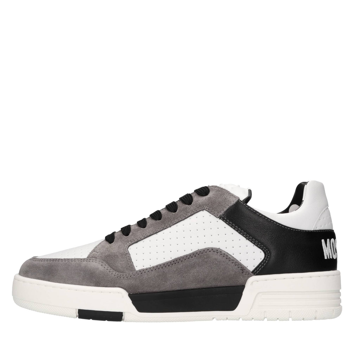 Sneakers in camoscio ed ecopelle 
