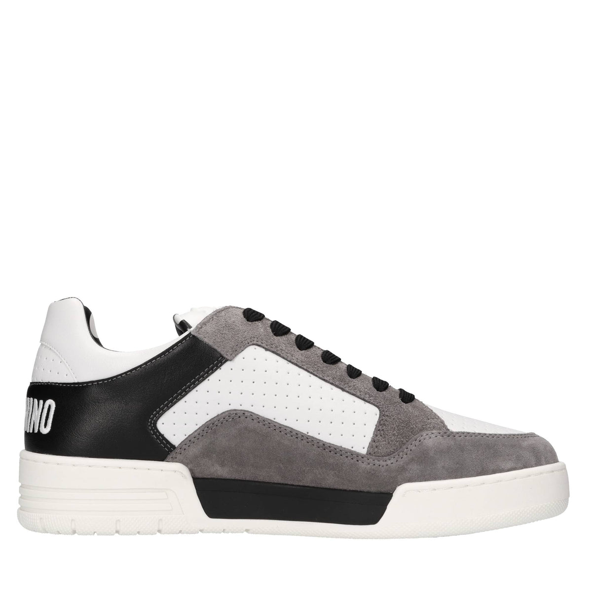 Sneakers in camoscio ed ecopelle 