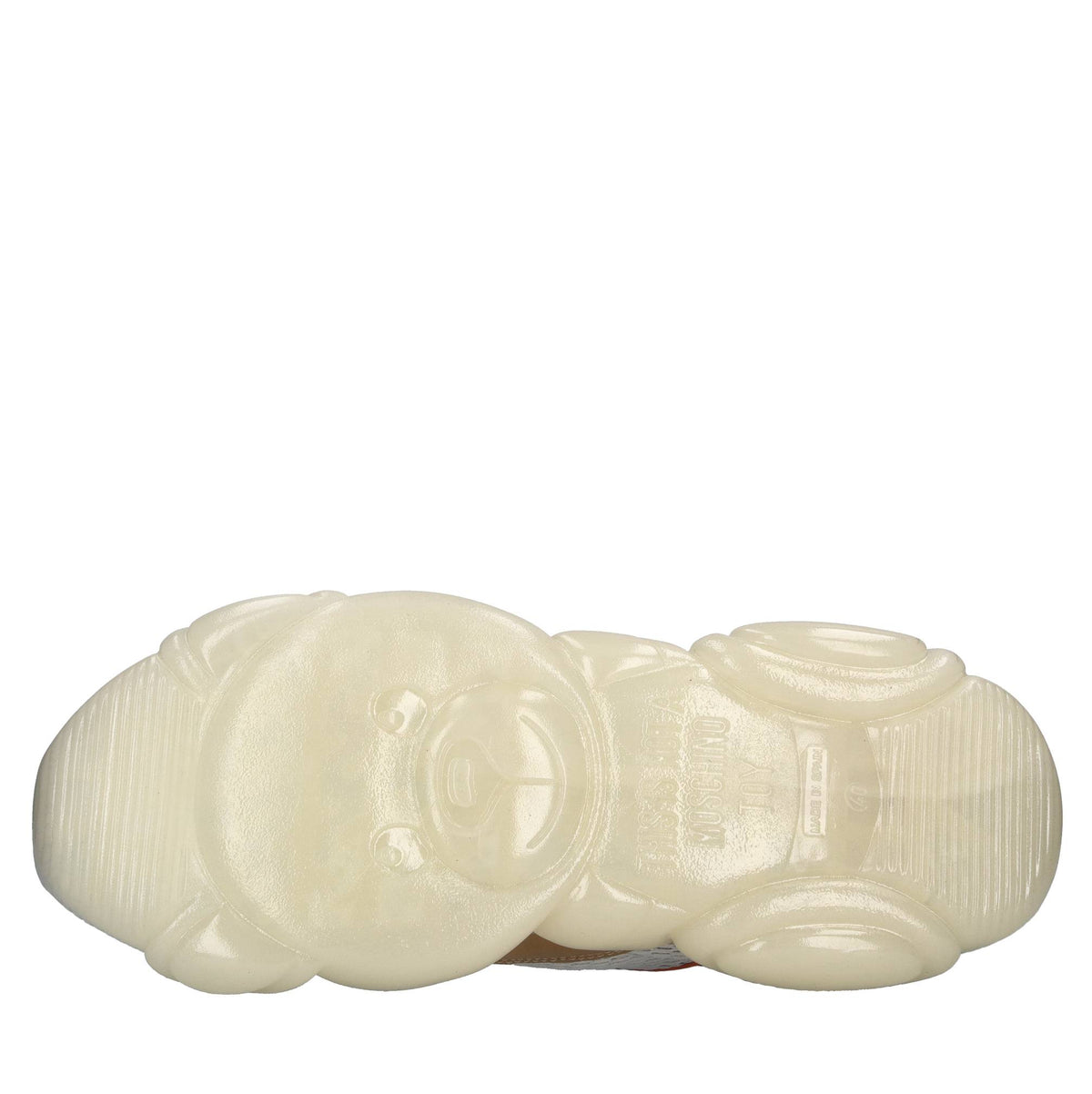 Sneakers in tessuto e pelle 