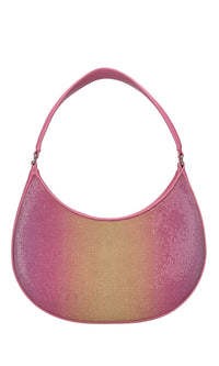 Borsa in ecopelle e strass 