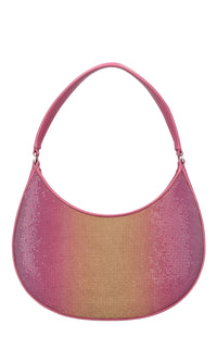 Borsa in ecopelle e strass 