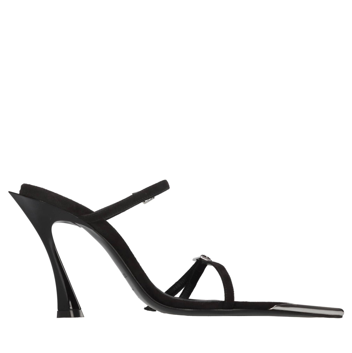 Mules Strappy in camoscio 