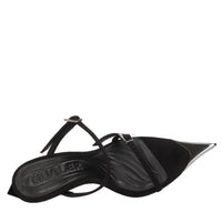 Mules Strappy in camoscio 
