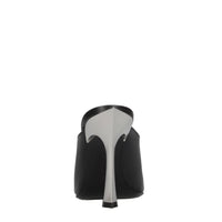 Mules in pelle 