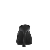 Sabot Draped in pelle 