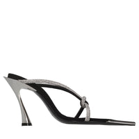 Mules Bombe in camoscio e strass 
