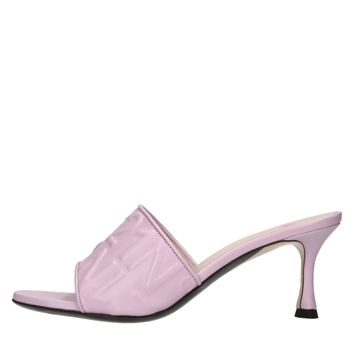 Mules in pelle 
