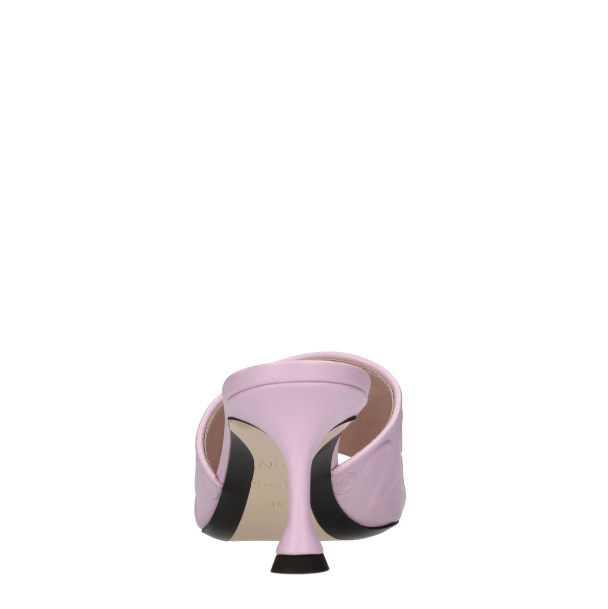 Mules in pelle 