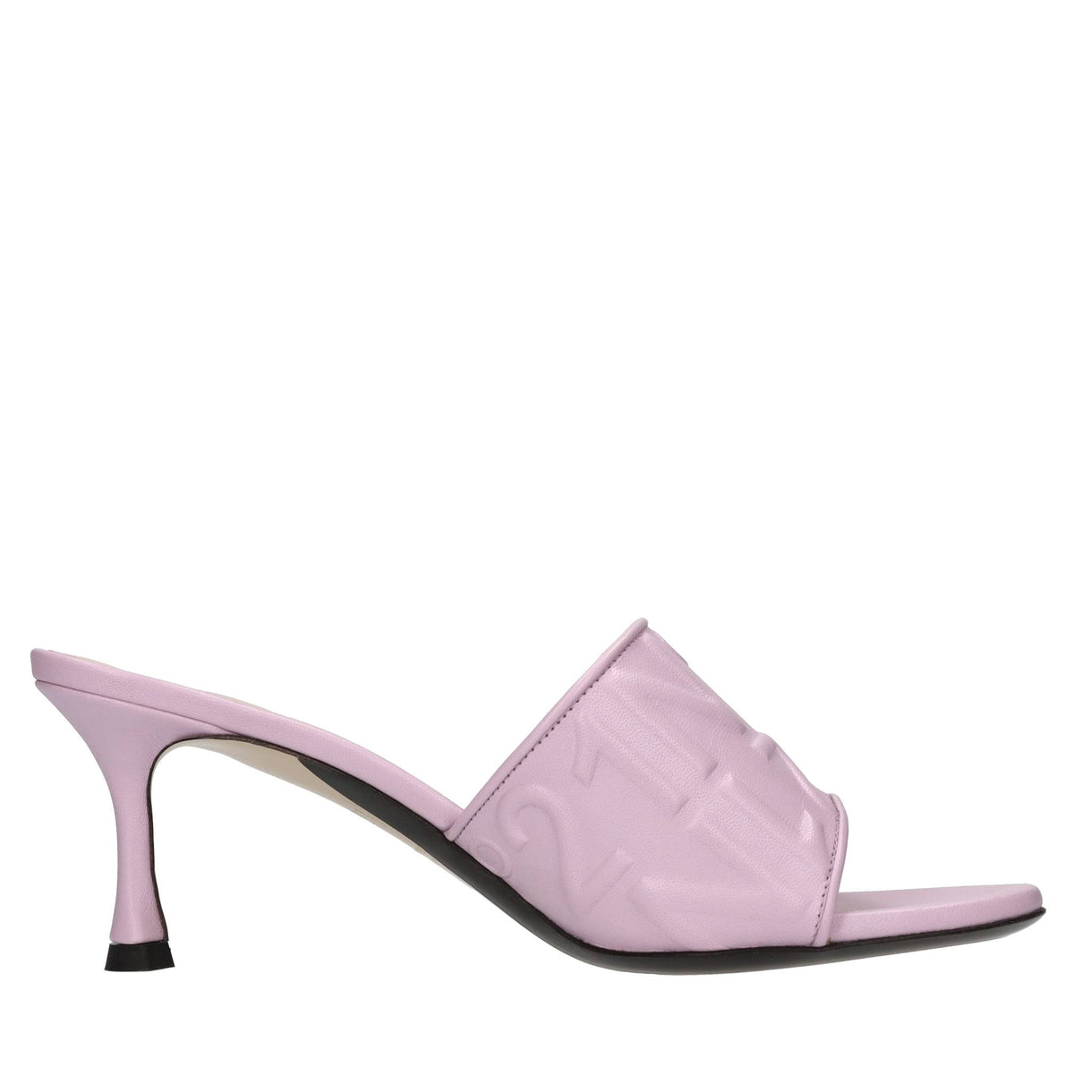 Mules in pelle 