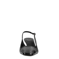 Décolleté slingback in pelle 