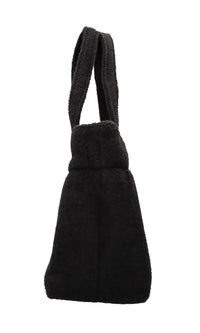 Borsa in spugna di cotone con logo 