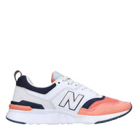 Sneakers in camoscio, ecopelle e tessuto 