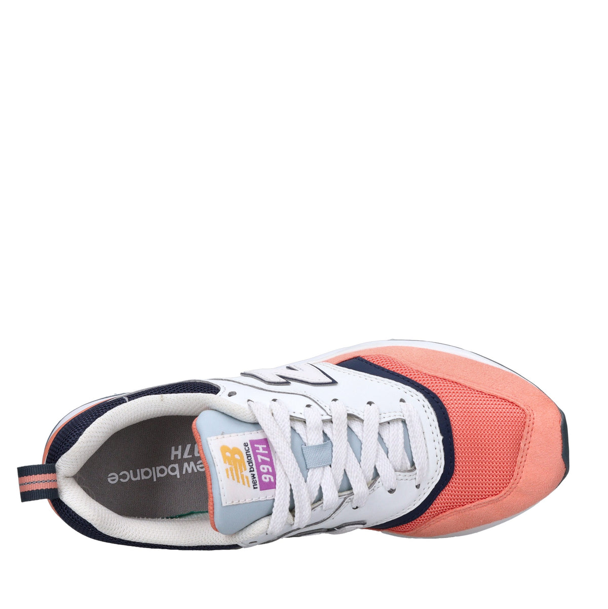 Sneakers in camoscio, ecopelle e tessuto 