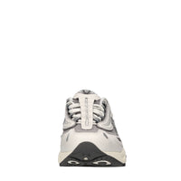Sneakers in ecopelle e tessuto 