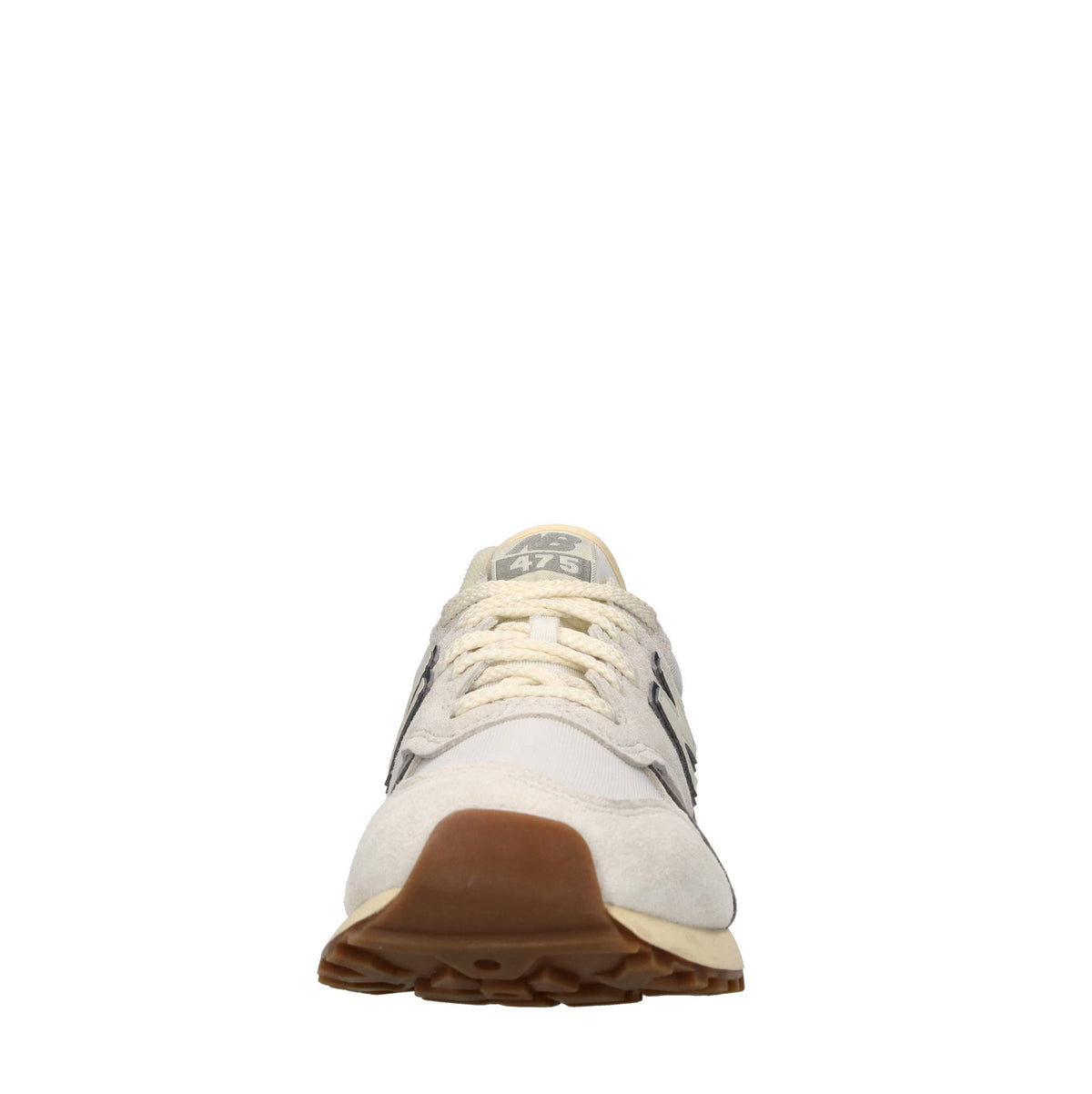 Sneakers in camoscio e tessuto. 