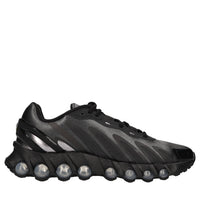Sneakers  in ecopelle e tessuto 