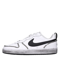 Sneakers in pelle e strass 