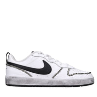 Sneakers in pelle e strass 
