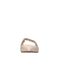 Ballerine slingback in pelle e microstrass 