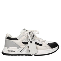Sneakers Kick Off in pelle e tessuto 