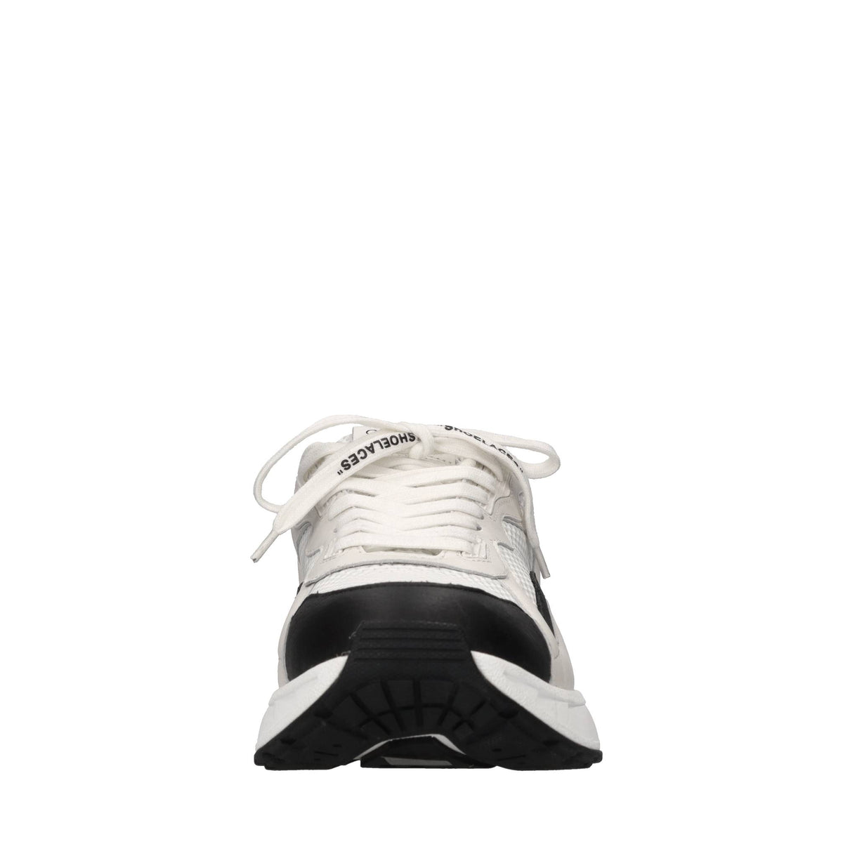 Sneakers Kick Off in pelle e tessuto 
