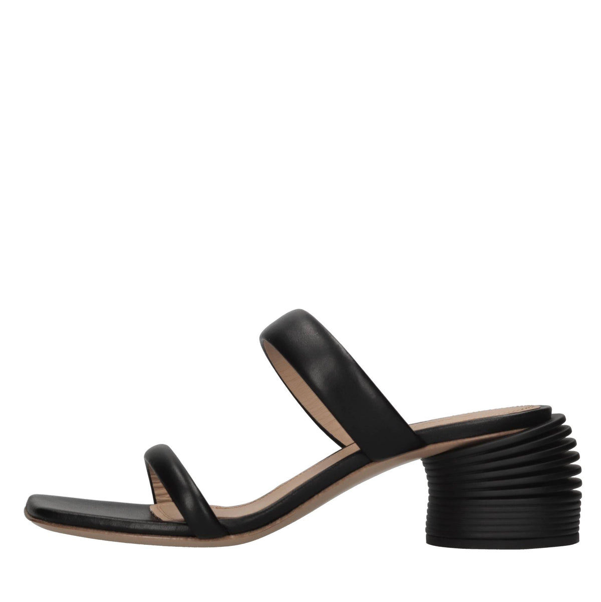 Mules Spring in pelle 