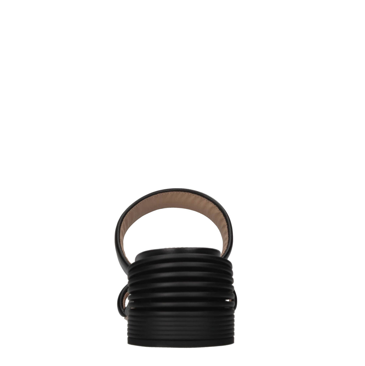 Mules Spring in pelle 