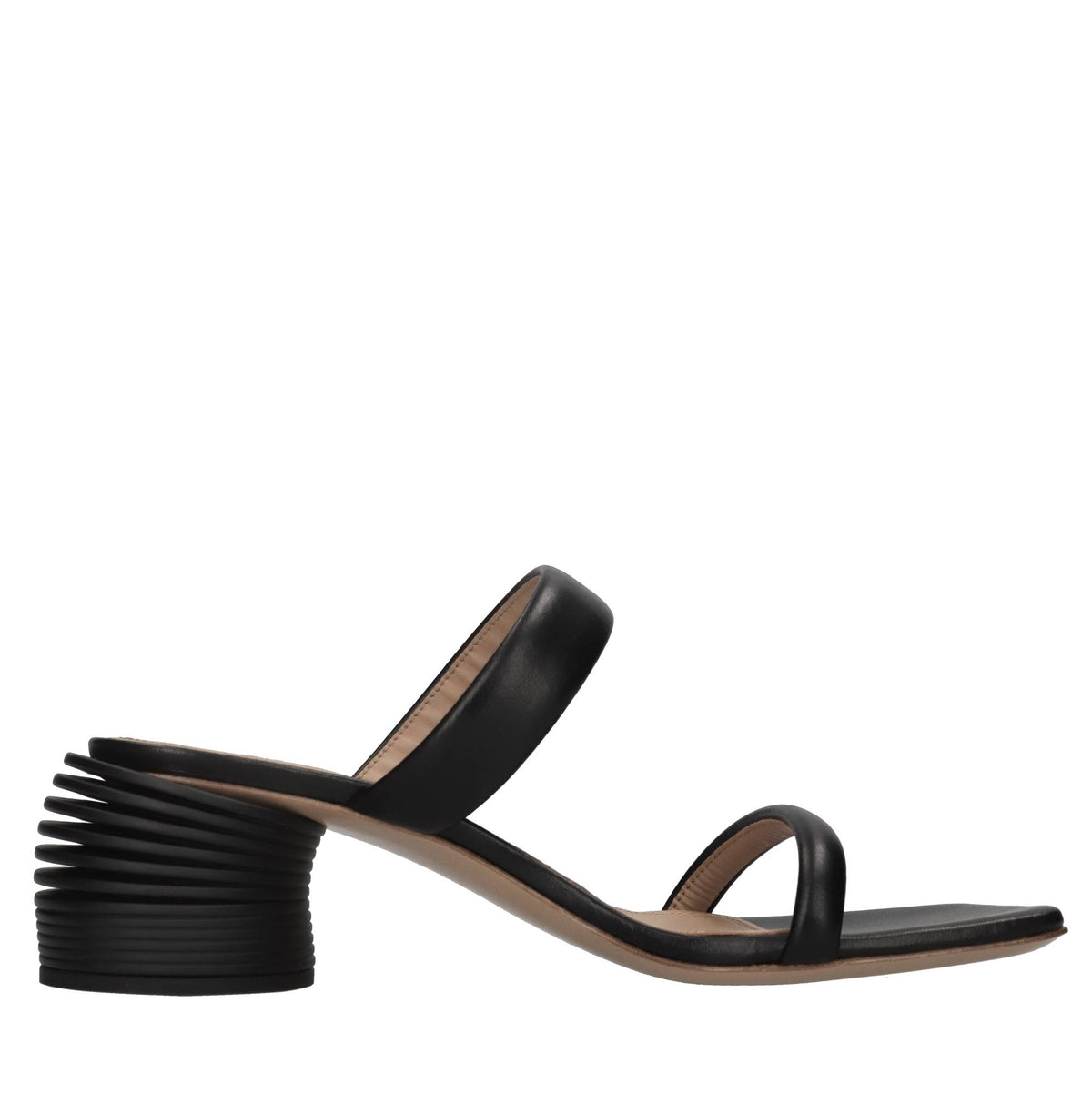 Mules Spring in pelle 