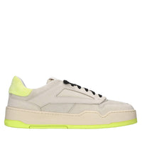 Sneakers in pelle e camoscio 