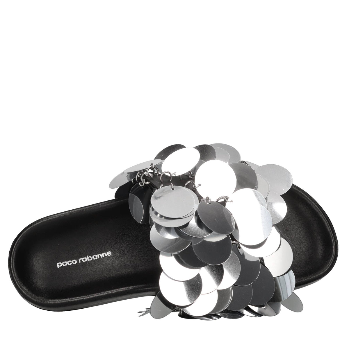 Mules Sparkle in pelle e paillettes 