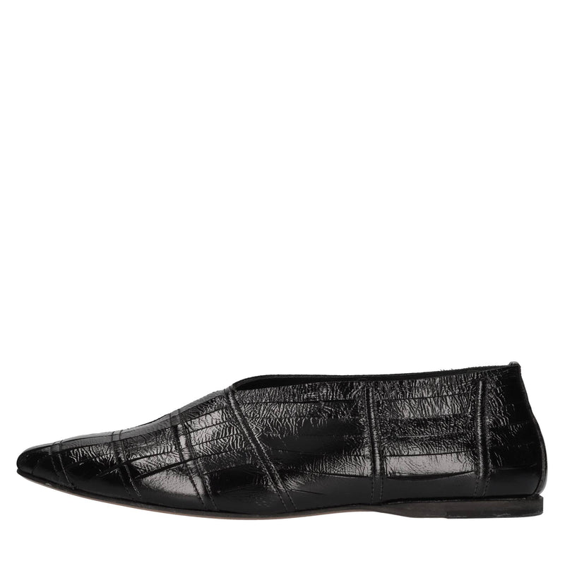 Ballerine in pelle 