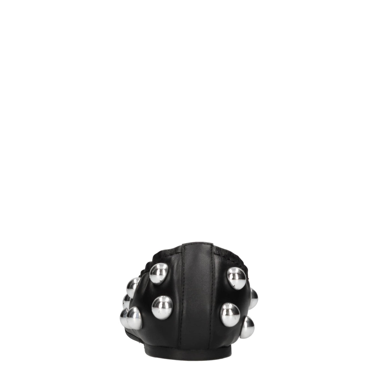 Ballerine in pelle con borchie 