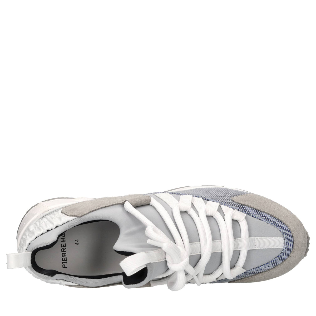 Sneakers in tessuto e camoscio 