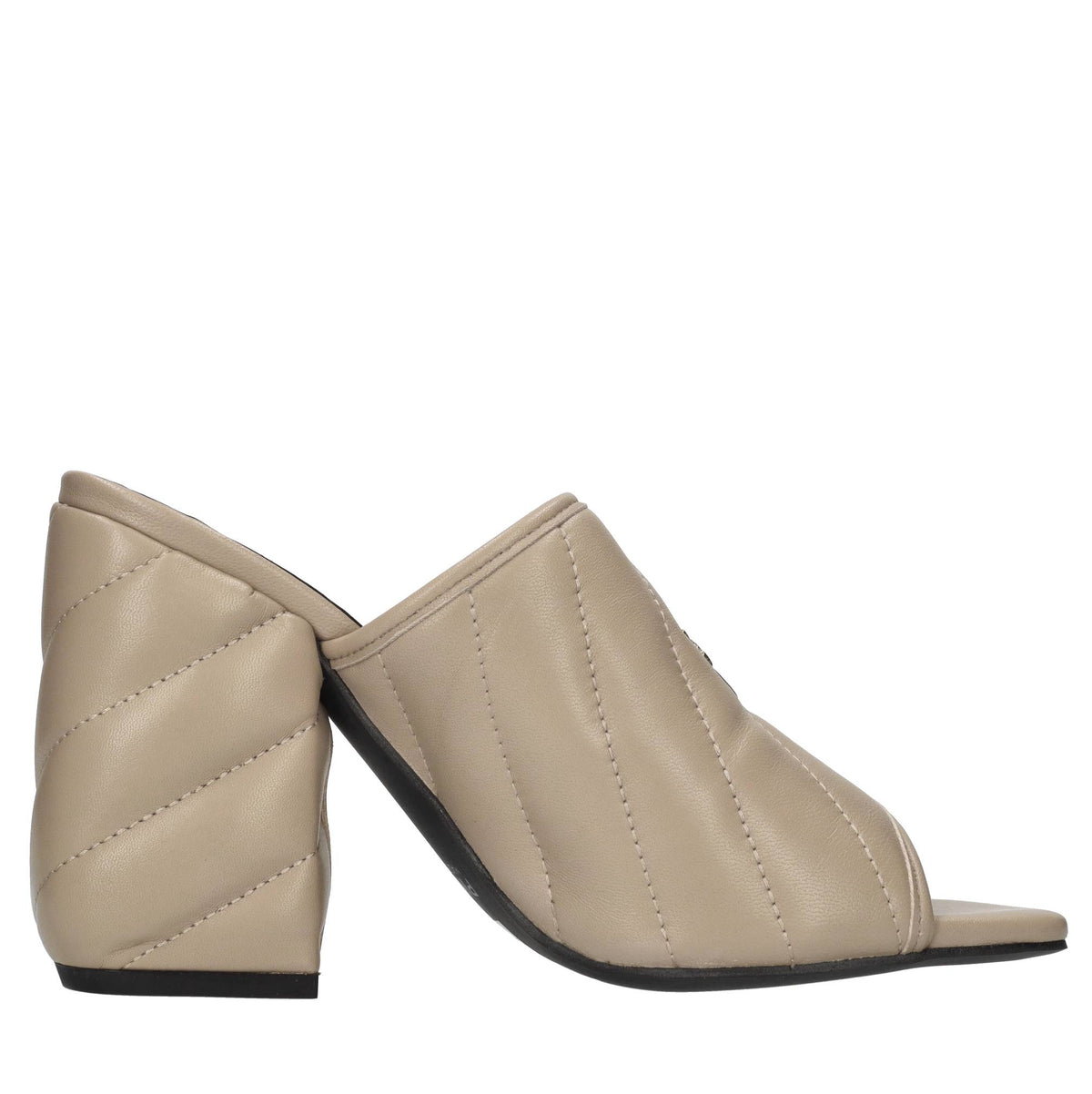 Mules in pelle 