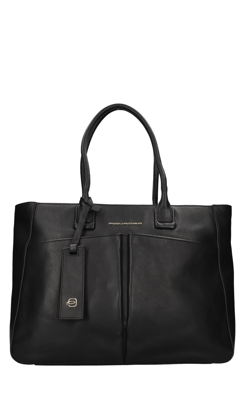 Borsa portadocumenti in pelle 