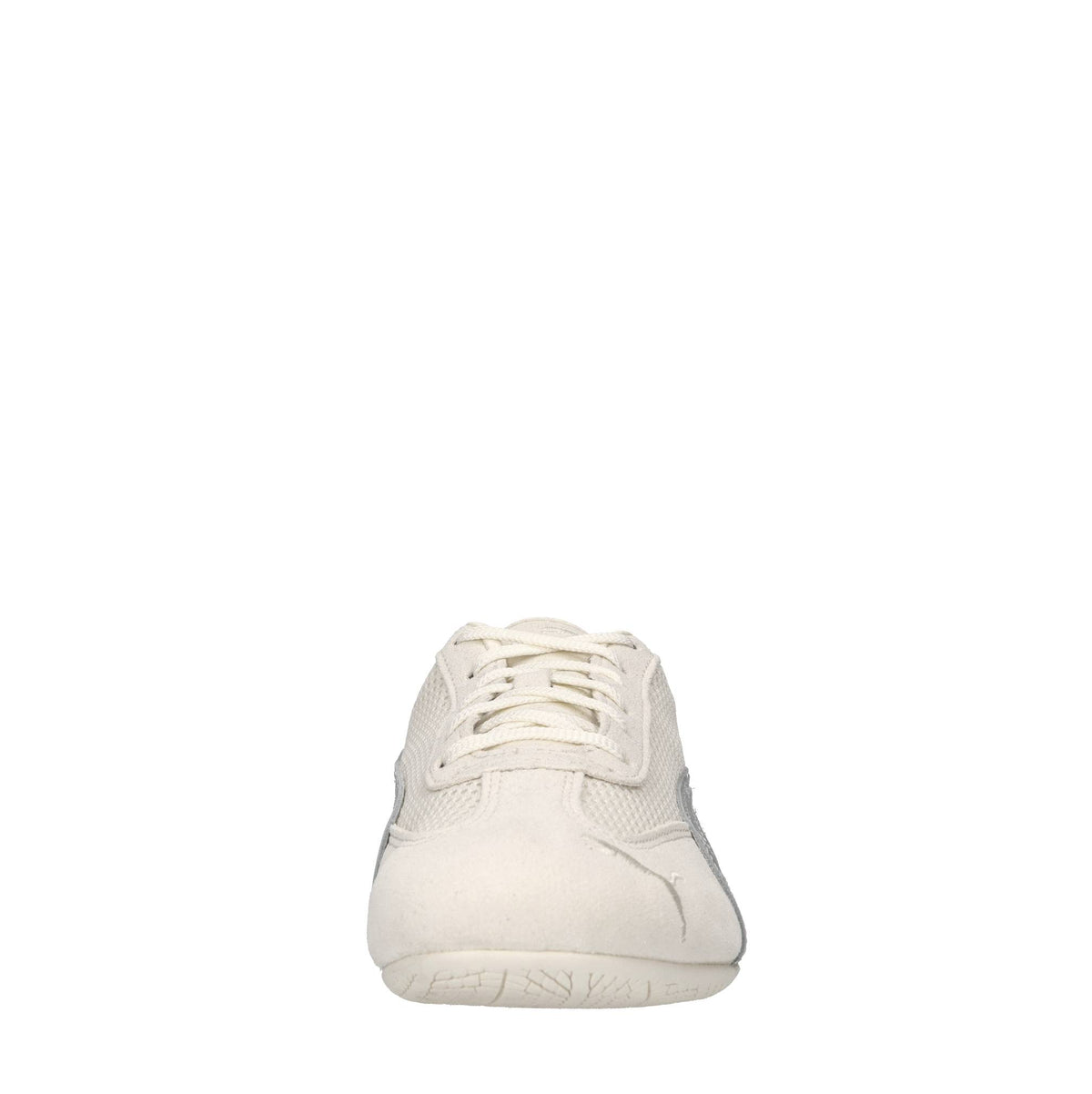 Sneakers in pelle, camoscio e tessuto 