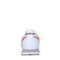 Sneakers in pelle e tessuto 