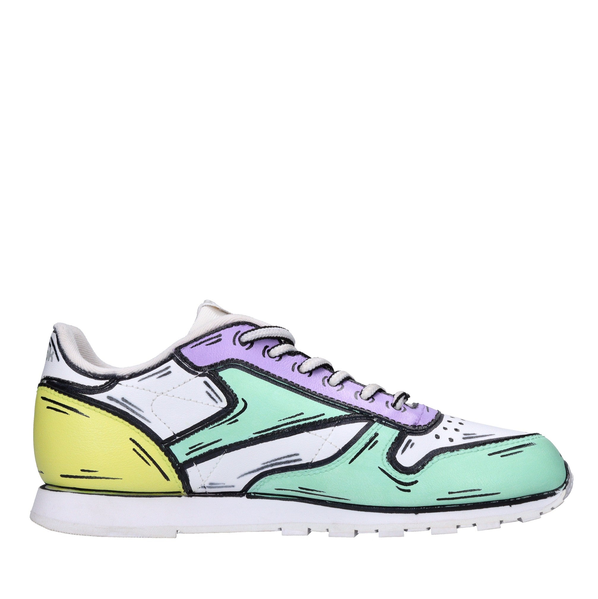 Sneakers in pelle 