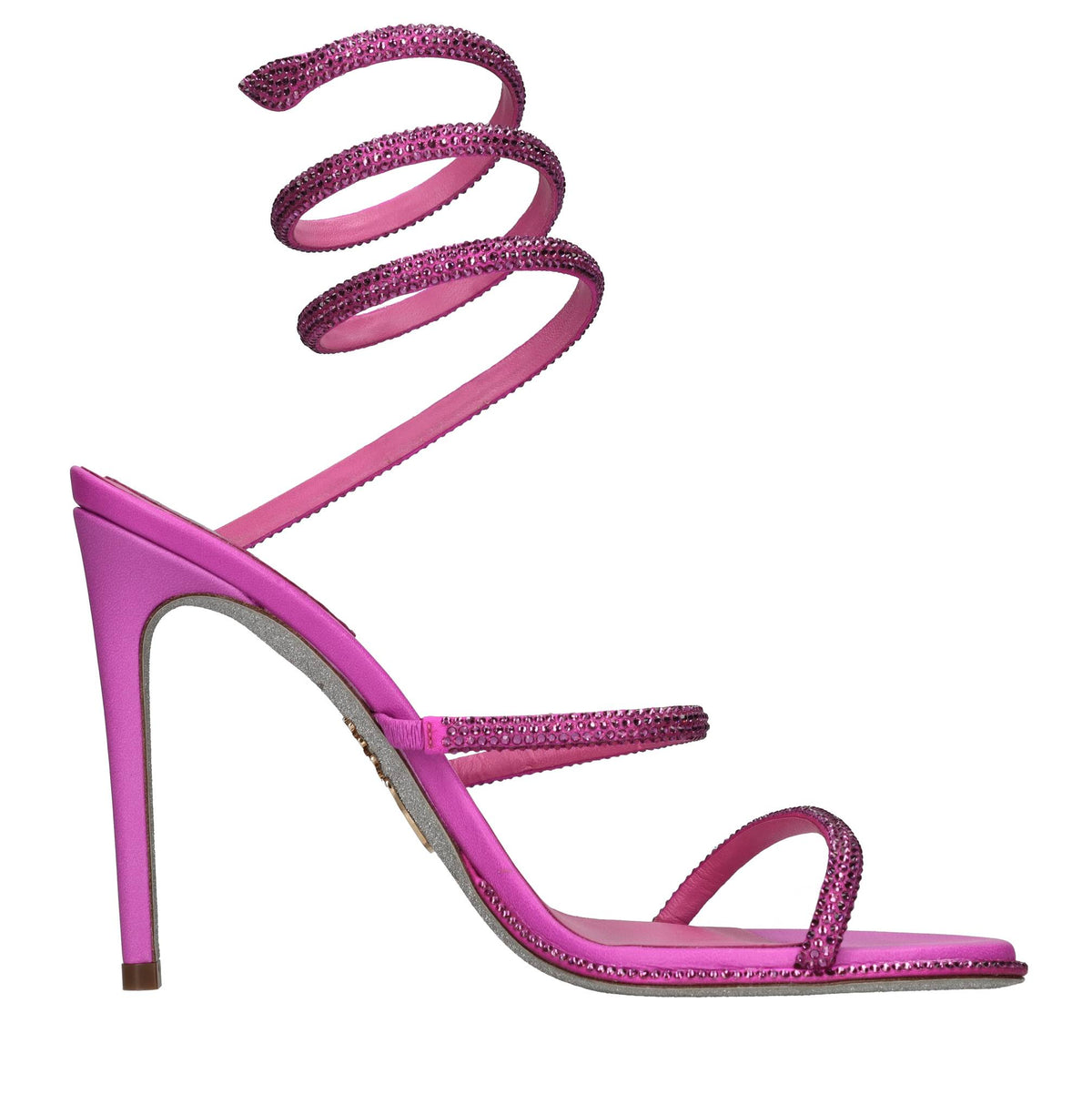 Sandali Cleo in raso e strass 