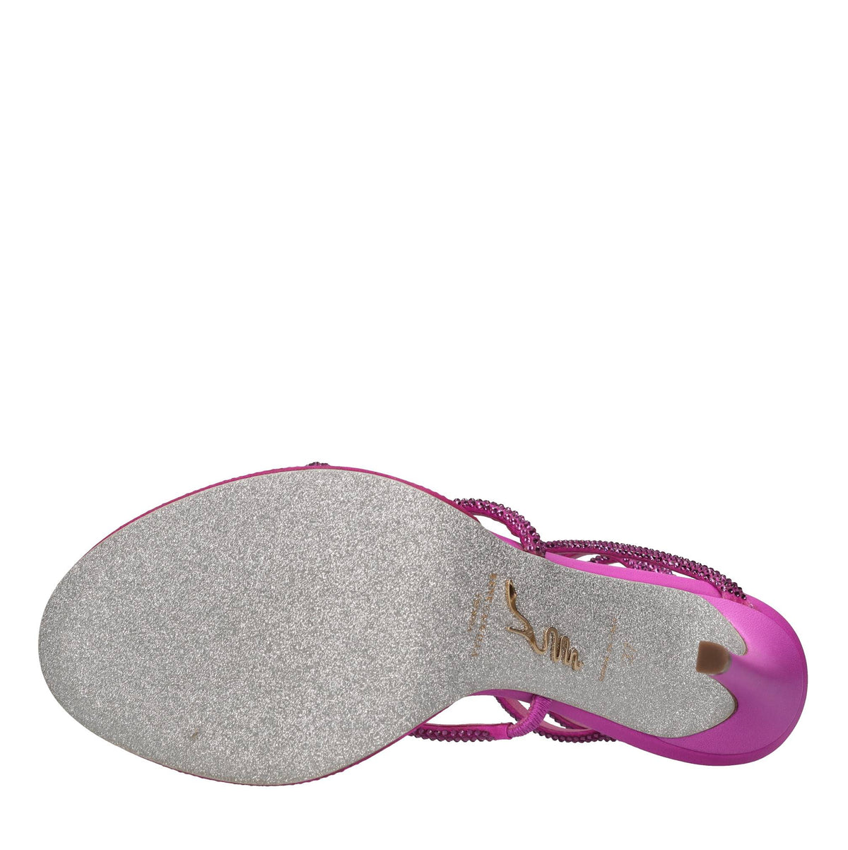 Sandali Cleo in raso e strass 