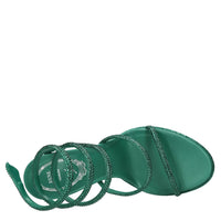 Sandali Cleo in raso e strass 