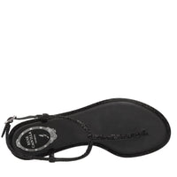 Sandali Diana in pelle e strass 