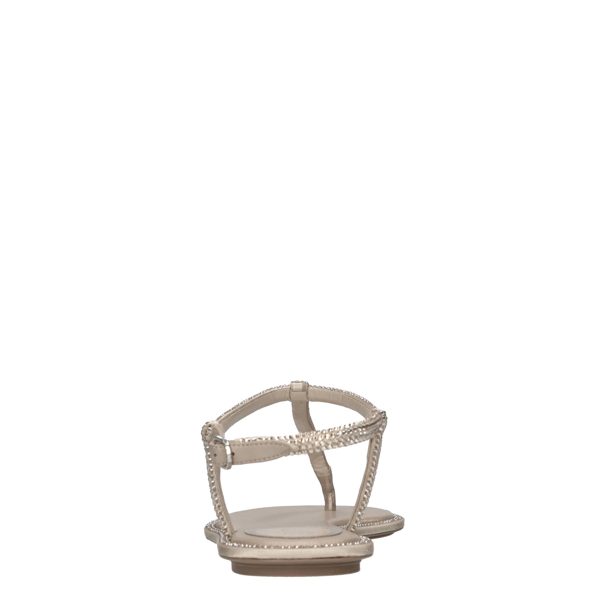 Sandali Diana in pelle e strass 
