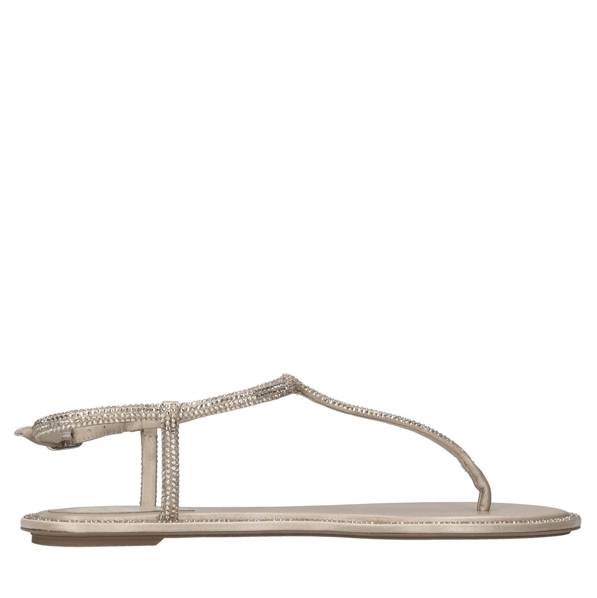 Sandali Diana in pelle e strass 